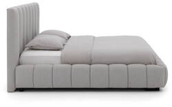 Goossens gestoffeerd bedframe amalfi grijs stof - 8240333-goossens-amalfi-bedframe-stof-01