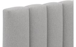 Goossens gestoffeerd bedframe amalfi grijs stof - 8240333-goossens-amalfi-bedframe-stof-01
