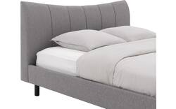 Goossens gestoffeerd bedframe victory grijs stof - 8241816-goossens-victory-bedframe-stof-01