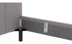 Goossens gestoffeerd bedframe victory grijs stof - 8241816-goossens-victory-bedframe-stof-01