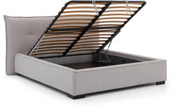 Goossens gestoffeerd bedframe bolzano storage grijs stof - 8241819-goossens-bolzano-storage-bedframe-stof-02