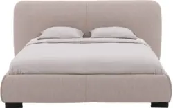 Goossens gestoffeerd bedframe sienna beige stof - 8241820-goossens-sienna-bedframe-stof-01