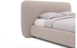 Goossens gestoffeerd bedframe sienna beige stof - 8241820-goossens-sienna-bedframe-stof-01