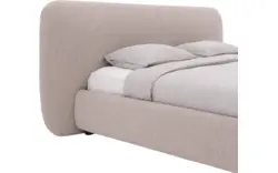 Goossens gestoffeerd bedframe sienna beige stof - 8241820-goossens-sienna-bedframe-stof-01