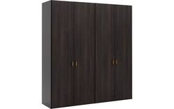 Goossens kledingkast ambra zwart hoogwaardig meubelplaat - 8241883-goossens-ambra-zwart-draaideuren-10