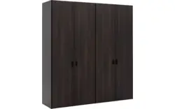 Goossens kledingkast ambra zwart hoogwaardig meubelplaat - 8241883-goossens-ambra-zwart-draaideuren-12