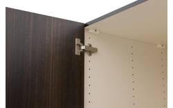 Goossens kledingkast ambra zwart hoogwaardig meubelplaat - 8241883-goossens-ambra-zwart-draaideuren-01