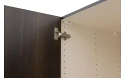 Goossens kledingkast ambra zwart hoogwaardig meubelplaat - 8241883-goossens-ambra-zwart-draaideuren-01