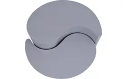 Goossens bijzettafel yin yang grijs metaal - 8241938-goossens-yin-yang-kleinmeubel-metaal-01