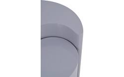 Goossens bijzettafel yin yang grijs metaal - 8241938-goossens-yin-yang-kleinmeubel-metaal-01