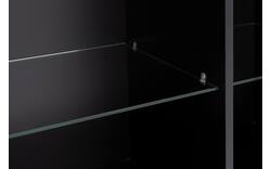 Goossens vitrinekast valencia zwart melamine - 8242051-goossens-valencia-buffetkast-melamine-01