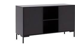 Goossens basic dressoir madrid zwart melamine - 8242055-goossens-basic-madrid-dressoir-melamine-02