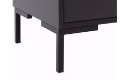 Goossens basic dressoir madrid zwart melamine - 8242055-goossens-basic-madrid-dressoir-melamine-01