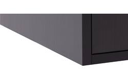 Goossens basic dressoir madrid zwart melamine - 8242055-goossens-basic-madrid-dressoir-melamine-01