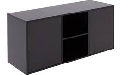 Goossens basic dressoir madrid zwart melamine - 8242055-goossens-basic-madrid-dressoir-melamine-01