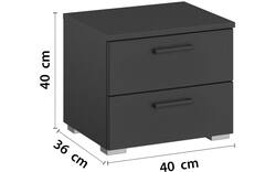 Goossens basic nachtkastje florenz - 8242111-goossens-florenz-nachtkastje-01