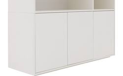 Goossens basic buffetkast madrid wit melamine - 8242778-goossens-basic-madrid-buffetkast-melamine-01
