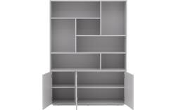Goossens basic buffetkast madrid grijs melamine - 8242779-goossens-basic-madrid-buffetkast-melamine-02