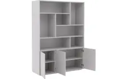 Goossens basic buffetkast madrid grijs melamine - 8242779-goossens-basic-madrid-buffetkast-melamine-01