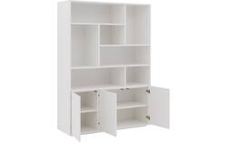 Goossens basic buffetkast madrid wit melamine - 8242780-goossens-basic-madrid-buffetkast-melamine-01