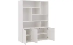 Goossens basic buffetkast madrid wit melamine - 8242780-goossens-basic-madrid-buffetkast-melamine-01