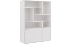 Goossens basic buffetkast madrid wit melamine - 8242780-goossens-basic-madrid-buffetkast-melamine-01