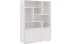 Goossens basic buffetkast madrid wit melamine - 8242780-goossens-basic-madrid-buffetkast-melamine-01