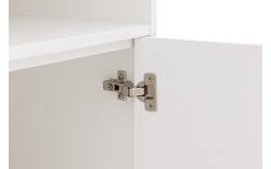 Goossens basic buffetkast madrid wit melamine - 8242780-goossens-basic-madrid-buffetkast-melamine-01
