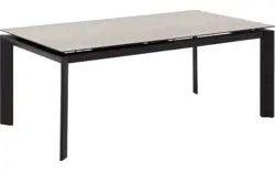 Goossens eettafel eliana beige keramiek - 8242793-goossens-eliana-eettafel-keramiek-wit-01