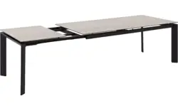 Goossens eettafel eliana beige keramiek - 8242793-goossens-eliana-eettafel-keramiek-wit-01