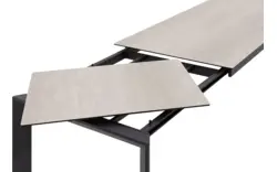 Goossens eettafel eliana beige keramiek - 8242793-goossens-eliana-eettafel-keramiek-wit-01