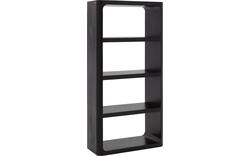 Goossens boekenkast henning zwart mango - 8242818-goossens-henning-boekenkast-mango-02