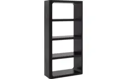 Goossens boekenkast henning zwart mango - 8242818-goossens-henning-boekenkast-mango-01