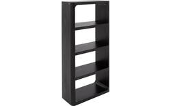 Goossens boekenkast henning zwart mango - 8242818-goossens-henning-boekenkast-mango-01