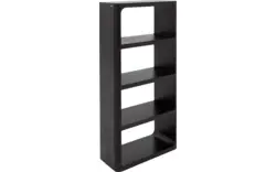 Goossens boekenkast henning zwart mango - 8242818-goossens-henning-boekenkast-mango-01