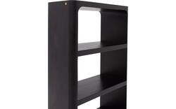 Goossens boekenkast henning zwart mango - 8242818-goossens-henning-boekenkast-mango-01