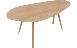Goossens eettafel ferry blank eiken - 8242920-goossens-ferry-eettafel-eiken-blank-01