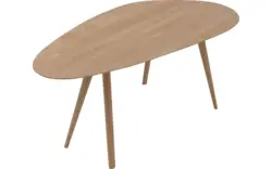 Goossens eettafel ferry blank eiken - 8242920-goossens-ferry-eettafel-eiken-blank-01