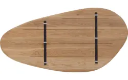 Goossens eettafel ferry blank eiken - 8242920-goossens-ferry-eettafel-eiken-blank-01