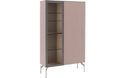 Goossens excellent opbergkast fame bruin mdf - 8242931-goossens-excellent-fame-opbergkast-01