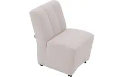 Goossens eetkamerstoel lewise beige stof - 8242936-goossens-lewise-eetkamerstoel-stof-wit-01