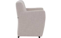 Goossens eetkamerstoel lewise beige stof - 8242937-goossens-lewise-eetkamerstoel-stof-wit-01