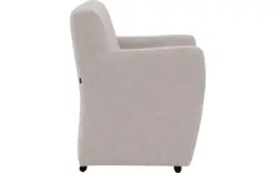 Goossens eetkamerstoel lewise beige stof - 8242937-goossens-lewise-eetkamerstoel-stof-wit-01
