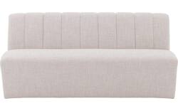 Goossens eetkamerbank lewise beige stof - 8242938-goossens-lewise-eetkamerstoel-stof-wit-01