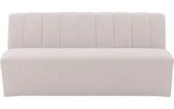 Goossens eetkamerbank lewise beige stof - 8242938-goossens-lewise-eetkamerstoel-stof-wit-01