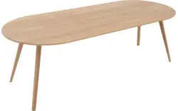 Goossens eettafel ferry blank eiken - 8242942-goossens-ferry-eettafel-eiken-blank-01