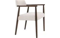Goossens eetkamerstoel jesper beige stof - 8242954-goossens-jesper-eetkamerstoel-stof-wit-01