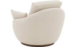 Goossens draaifauteuil lazy wit stof - 8243292-goossens-lazy-fauteuil-stof-02