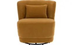 Goossens draaifauteuil ted geel stof - 8243293-goossens-ted-fauteuil-stof-01