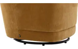 Goossens draaifauteuil ted geel stof - 8243293-goossens-ted-fauteuil-stof-01